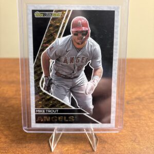 2023 Topps Black Gold Mike Trout #BG-18 Angels Outfielder