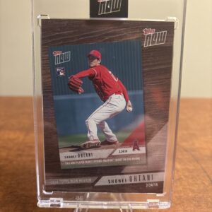 2018 Topps Now Review Shohei Ohtani #TN-2 RC Rookie Spring Training Debut