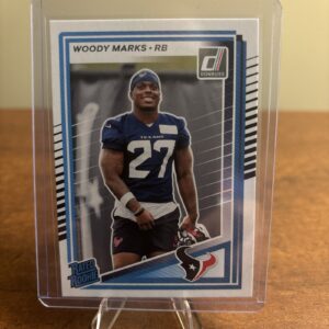 2025 Donruss Woody Marks Rated Rookie #377 Houston Texans RB