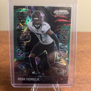 2025 Panini Prizm Fireworks Brian Thomas Jr. #14 Jacksonville Jaguars