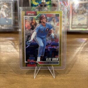 2026 Topps Series Two Alec Bohm #377 Gold Parallel /50 Philadelphia Phillies