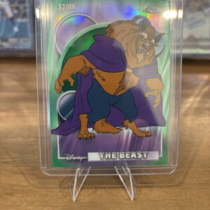 2026 Topps Chrome Disney The Beast #36 Green Refractor 37/99