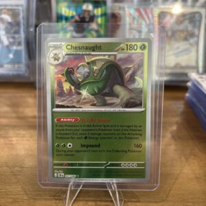 2026 Pokemon CRJ Chesnaught #007/086