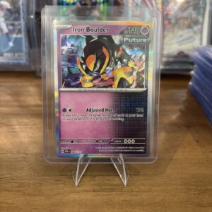 2025 Pokemon Prismatic Evolutions Iron Boulder #046/131 Holofoil