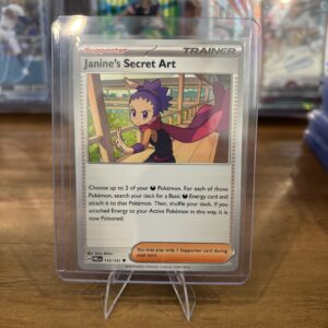 2025 Pokemon PRE Janine's Secret Art #112/131 Supporter Trainer