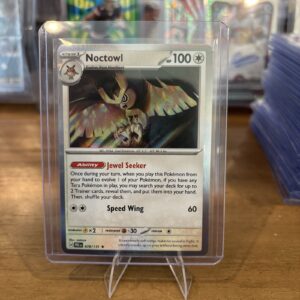 2023 Pokemon Prismatic Evolutions Noctowl #078/131 Holofoil
