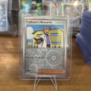 2025 Pokemon Prismatic Evolutions Professor's Research Professor Oak #122/131