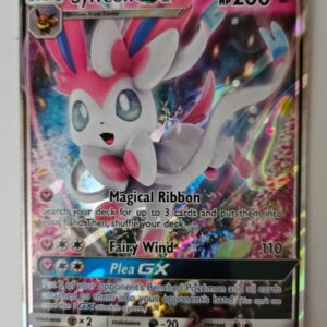 2017 Pokemon Guardians Rising Sylveon GX #92a/145 Full Art Holofoil