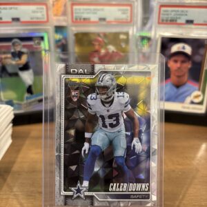 2025 Topps Caleb Downs #363 Cracked Ice Foil RC Dallas Cowboys Safety Rookie