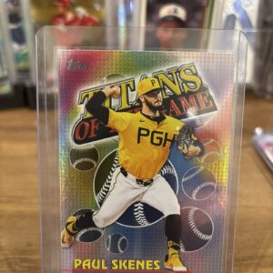 2025 Topps Titans of the Game Paul Skenes #TOG-14 Holofoil