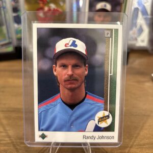1989 Upper Deck Randy Johnson #25 Rookie Card - Montreal Expos