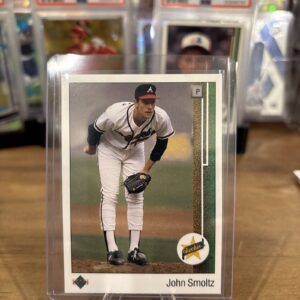 1989 Upper Deck John Smoltz #17 Rookie Card - Atlanta Braves
