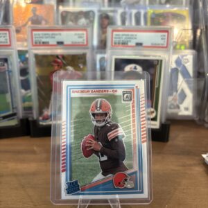 2025 Donruss Optic Shedeur Sanders #203 Rated Rookie Cleveland Browns