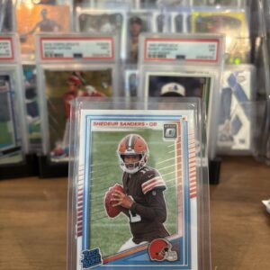 2025 Donruss Optic Shedeur Sanders Rated Rookie #203 Cleveland Browns