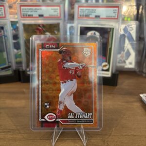 2025 Topps Series Two Sal Stewart #372 Topps 75th Anniversary Foil RC Cincinnati Reds