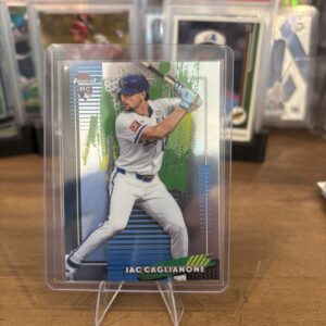2025 Topps Finest Jac Caglianone #1 RC Rookie Kansas City Royals