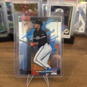 2025 Topps Finest Samuel Basallo #166 Uncommon RC Rookie Baltimore Orioles