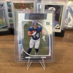 2024 Donruss Optic Cam Skattebo Hidden Potential Rookie RC New York Giants