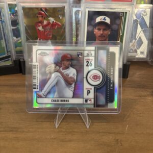 2026 Topps Chrome Chase Burns #BTP-24 Refractor RC Big Ticket Player Cincinnati Reds