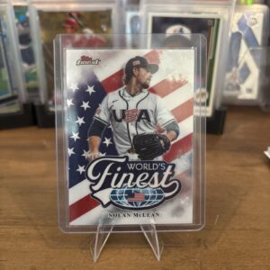 2026 Topps Finest World's Finest Nolan McLean #WF-12 USA Team World Baseball Classic