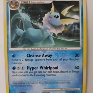 2008 Pokemon Majestic Dawn Vaporeon #34/100