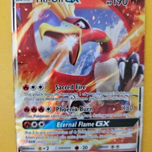 2017 Pokemon Burning Shadows Ho-Oh GX #21/147 Holofoil