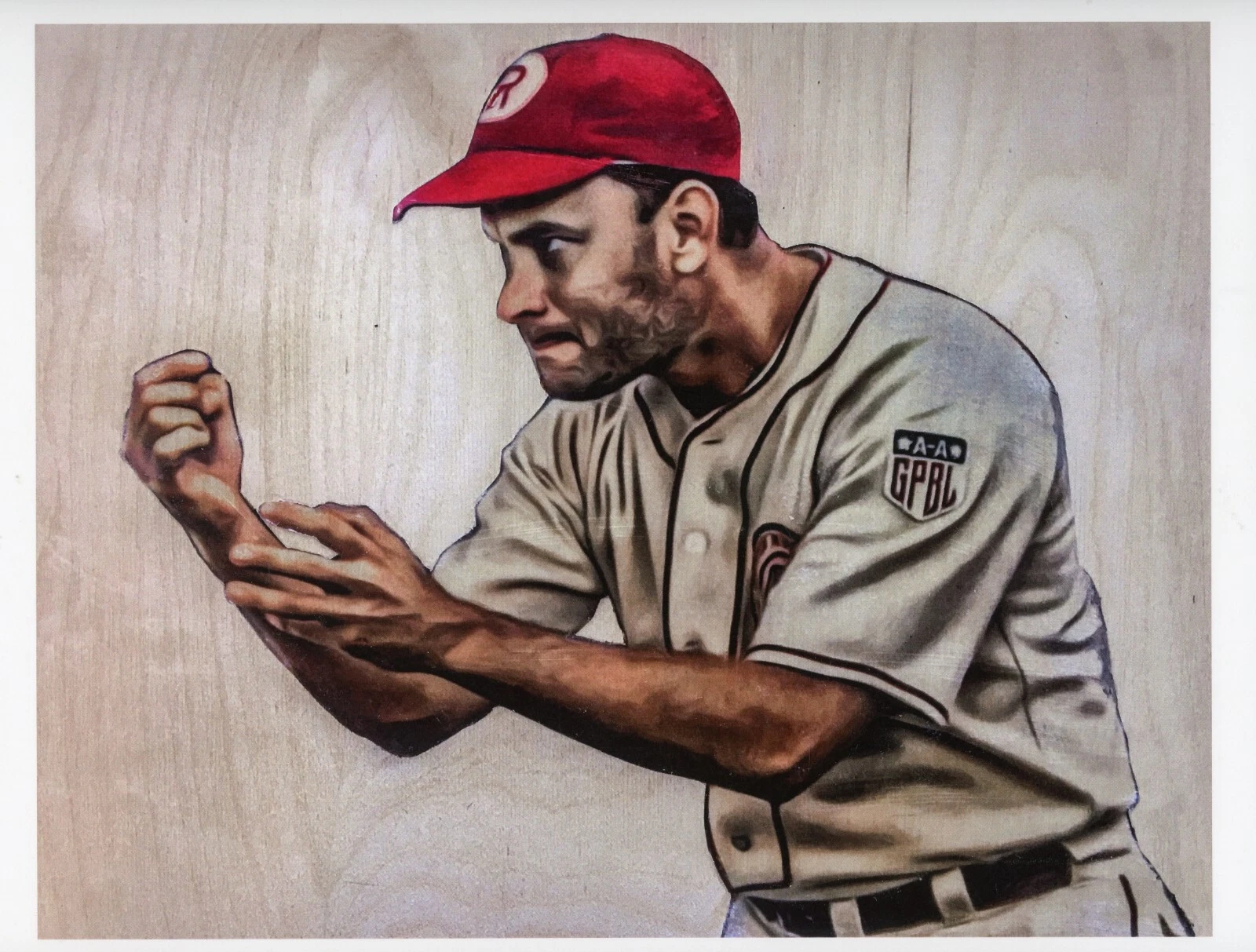 Jimmy Dugan A League Of Their Own 8x10 Fine Art Print by Artist Lauren Taylor Limited Edition