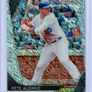 2020 Panini Prizm Pete Alonso New York Mets FOTL Shimmer Prizm Parallel #4/7 SSP