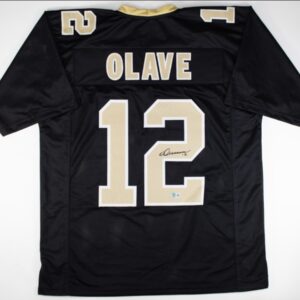 Chris Olave Signed Custom Jersey Beckett Authenticated