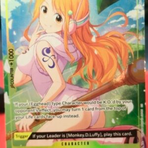2024 One Piece Card Game Nami ST29-008 Special Alternate Art