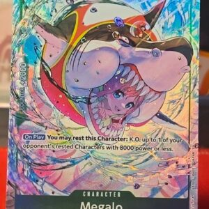 2024 One Piece Card Game Megalo #EB04-018 Secret Rare Holofoil