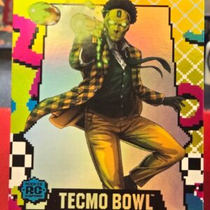 Tecmo Bowl Bo Jackson Battle Arena Golden Bullet #RD257 Glow Rookie Inspired