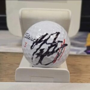Rickie Fowler Signed Golf Ball JSA Authentication