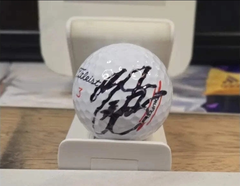 Rickie Fowler Signed Golf Ball JSA Authentication