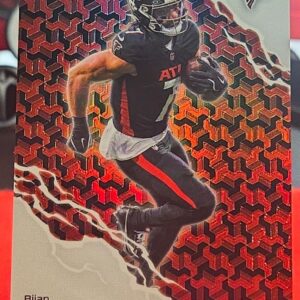 2025 Topps Resurgence Football Bijan Robinson Case Hit #P-20 Perfect Fits Insert Atlanta Falcons