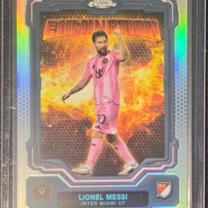 2025 Topps Chrome Lionel Messi #EL-10 Elimination Refractor Inter Miami CF