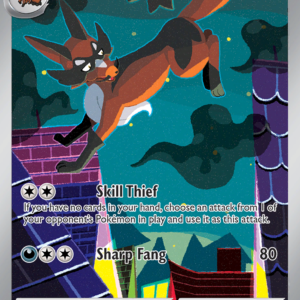 2026 Pokemon PBL Thievul #092/084 Secret Rare Holofoil