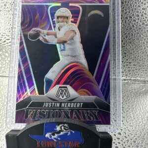 2025 Panini Mosaic Football Justin Herbert #14 Visionary Prizm