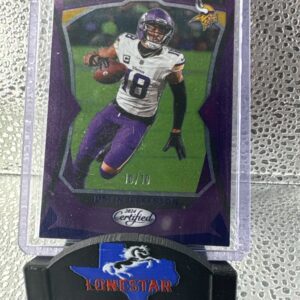 2024 Panini Certified Justin Jefferson #65 Purple /10