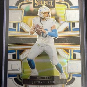 2023 Panini Select Justin Herbert #52 Prizm Concourse