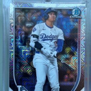 2025 Bowman Chrome Shohei Ohtani #17 Mojo Refractor Los Angeles Dodgers (Copy)
