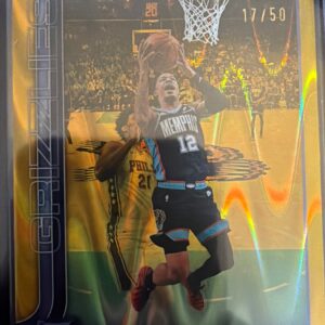 2026 Topps Chrome Update Ja Morant Gold Raywave /50