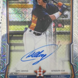 2026 Bowman Chrome Kevin Alvarez #BMA-KA Mojo Refractor Auto Houston Astros