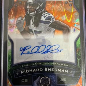 2025 Topps Resurgence Richard Sherman #RS-RSH Autograph 20/25