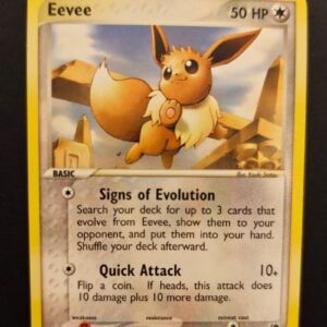 2003 Pokemon EX Sandstorm Eevee #63/100