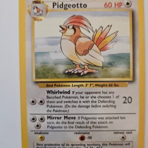 1999 Pokemon Base Set Pidgeotto #22/102