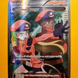 2016 Pokemon Steam Siege Pokémon Ranger #113/114 Full Art Holofoil