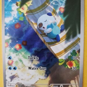 2025 Pokemon Scarlet & Violet Destined Rivals Oshawott #105/086 Illustration Rare