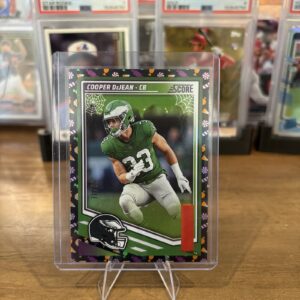 2025 Panini Score Cooper DeJean #45 Halloween Candy Parallel /33