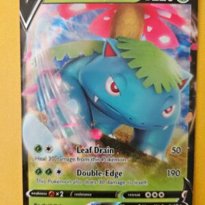 2021 Pokemon Sword & Shield Promo Venusaur V #SWSH100 Holofoil